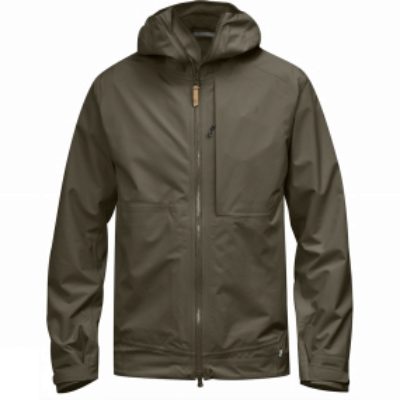 Fjallraven Mens Abisko Eco-Shell Jacket Tarmac Fjallraven Mens Abisko Eco-Shell Jacket Tarmac